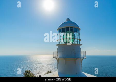 Faro di Capo Murato Foto Stock