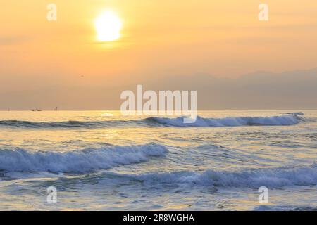 Amaharashi Coast al mattino Foto Stock