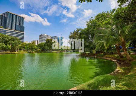 Bangkok Thailandia 24 maggio 2023. Immagini dal Parco Lumphinee di Bangkok. Foto Stock