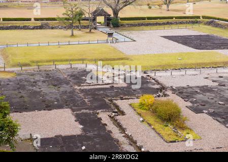 Rovine di Ichijodani Asakura Clan Foto Stock