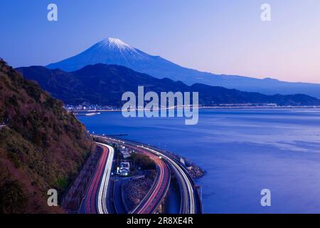 MT. Fuji e Tomei Expressway Foto Stock
