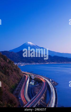 MT. Fuji e Tomei Expressway Foto Stock