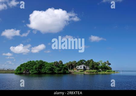 Chassahowitzka National Wildlife Refuge, nel Golfo del Messico, vicino a Spring Hill, Florida Foto Stock