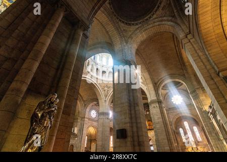 La Basilica del Sacro Cœur de Montmartre all'interno, Parigi, Francia Foto Stock