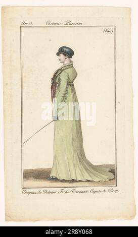 Journal of Ladies and Fashions, 1804-1805. Foto Stock