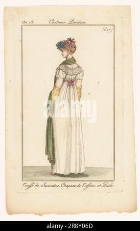 Journal of Ladies and Fashions, 1804-1805. Foto Stock