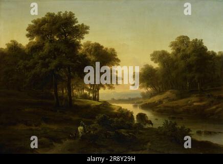 Paesaggio, 1830-1845. Foto Stock