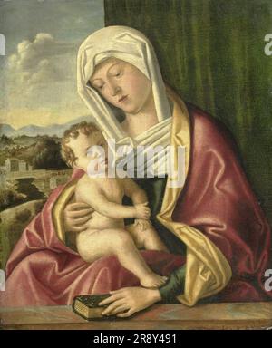 Madonna col bambino, c.1490-c.1520. Foto Stock