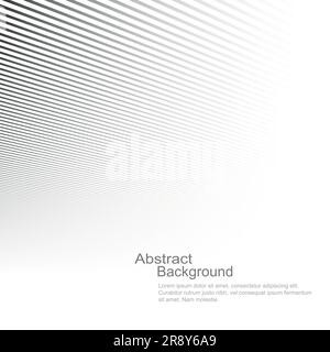 Sfondo vettore astratto. Spazio di copia a righe bianche. Illustrazione Vettoriale