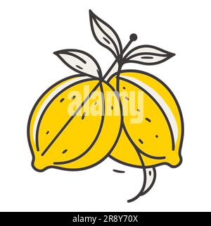 Illustrazione del vettore Lemon Illustrazione Vettoriale