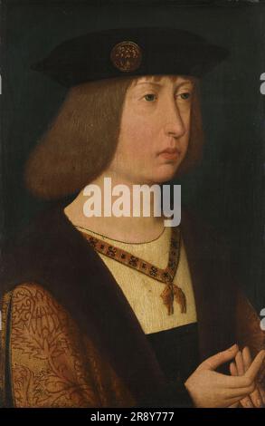 Ritratto di Filippo il bello, duca di Borgogna, c.1500. Foto Stock