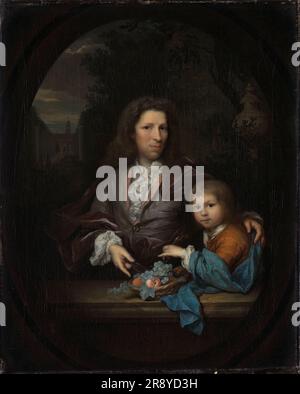 Jan van de poll (1668-1745) e suo figlio Harmen Hendrick (1697-1772), 1700-1729. Foto Stock