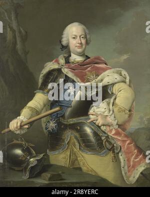 Federico Cristiano (1722-63), Elettore di Sassonia e Re di Polonia, 1751. Foto Stock