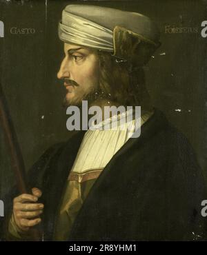 Ritratto di Gaston de Foix, comandante militare francese, 1600-1799. Foto Stock