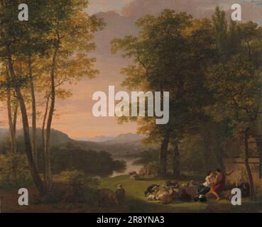 Arcadian Landscape, 1813. Foto Stock