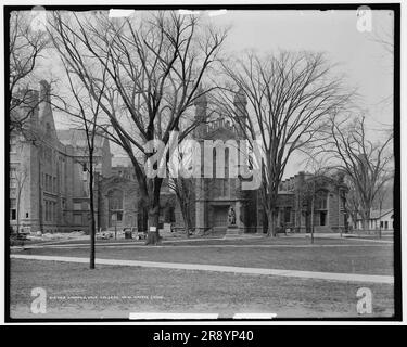 Campus, Yale College, New Haven, Conn., tra il 1900 e il 1915. Foto Stock