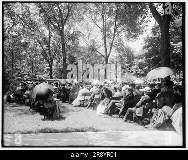 Exercicement, U. of M., Ann Arbor, Mich., c1908. Foto Stock