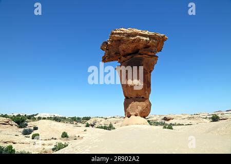 Secret Spire, Canyonlands National Park, Utah, USA Foto Stock