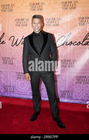 New York, New York. 22 giugno 2023. Metropolitan Opera House, New York, USA - Wilson Cruz all'American Ballet Theatre Gala di giugno al Metropolitan Opera House il 22 giugno 2023 a New York, New York. Crediti: Giada Papini Rampelotto/EuropaNewswire/dpa/Alamy Live News Foto Stock