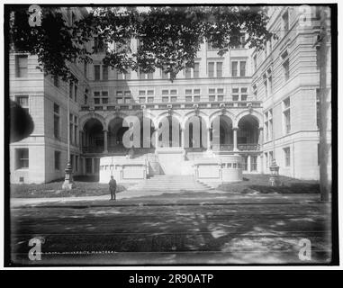 Università Laval, Montreal, c1900. Foto Stock