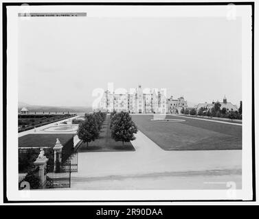 Biltmore House, Biltmore cioè Asheville, N.C., (1902?). Foto Stock