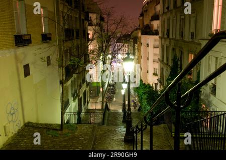 Montmartre, Parigi, Francia Foto Stock