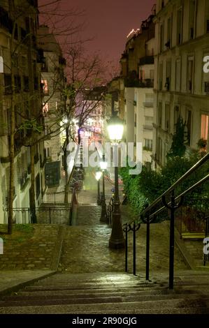 Montmartre, Parigi, Francia Foto Stock