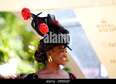 OTI Mabuse durante il quarto giorno del Royal Ascot all'ippodromo di Ascot, Berkshire. Data foto: Venerdì 23 giugno 2023. Foto Stock