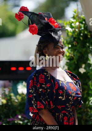 OTI Mabuse durante il quarto giorno del Royal Ascot all'ippodromo di Ascot, Berkshire. Data foto: Venerdì 23 giugno 2023. Foto Stock