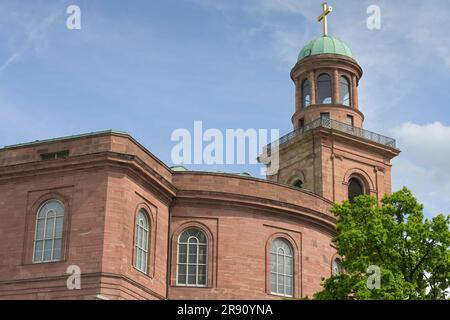 Paulskirche, Paulsplatz, Frankfurt am Main, Assia, Deutschland Foto Stock