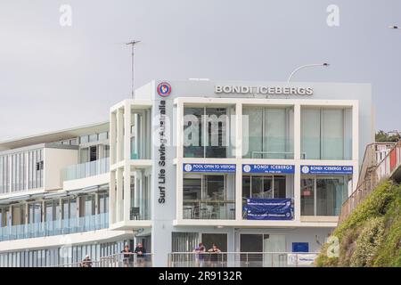 La piscina Bondi Icebergs a Bondi Beach, Sydney Australia, novembre 2012 Foto Stock