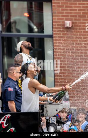 2023 Denver Nuggets Parade Foto Stock