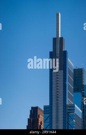 Grattacielo Comcast Center di Philadelphia, Pennsylvania Foto Stock