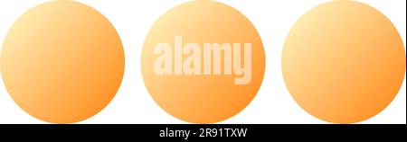 Altre opzioni pulsante pixel Perfect flat gradient color UI icona Illustrazione Vettoriale