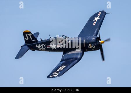 Un bellissimo aereo d'epoca. Foto Stock