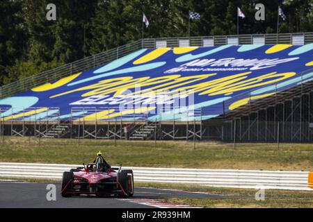 17 NATO Norman (fra), Nissan Formula e Team, Spark-Nissan, Nissan e-4ORCE 04, azione durante il Southwire Portland ePrix 2023, 9° incontro del Campionato Mondiale ABB FIA di Formula e 2022-23, sul Portland International Raceway dal 22 al 24 giugno 2023 a Portland, Stati Uniti d'America Foto Stock