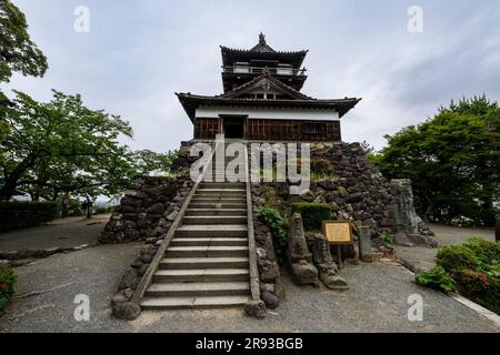 Castello di Maruoka a Fukui, Giappone Foto Stock