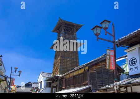 Campana del tempo a Koedo-Kawagoe Foto Stock