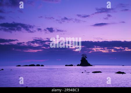 Amaharashi Coast al mattino Foto Stock