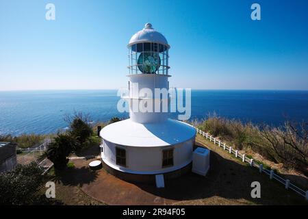 Faro di Capo Murato Foto Stock