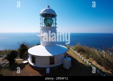 Faro di Capo Murato Foto Stock