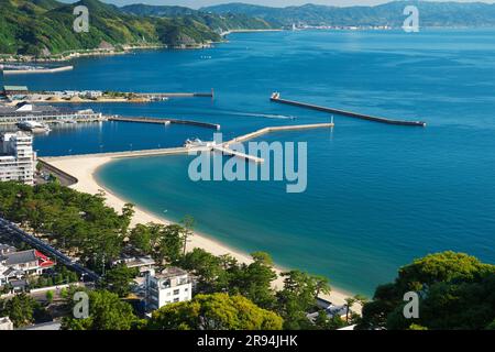 Ohama Park e il mare Foto Stock