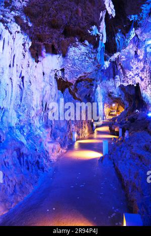 Grotta di Ryusendo Foto Stock