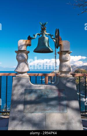 Lovers Cape, Mt. Fuji e Suruga Bay Foto Stock