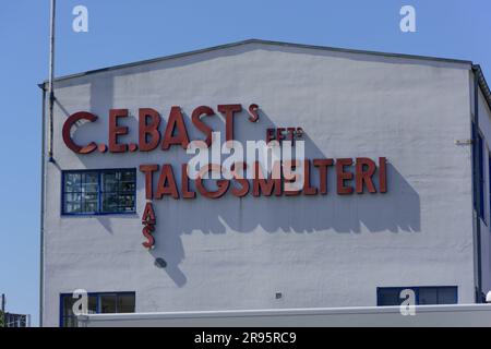 Kopenhagen, Vesterbro øst, ehemaliges Schlachthofgelände, heute Freizeit- und Gastrozone // Copenhagen, Vesterbro øst, ex macello, tod Foto Stock