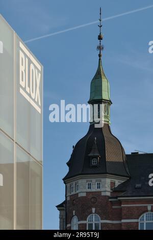 Kopenhagen, Architekturmuseum BLOX, Danish Architecture Center DAC // Copenhagen, Museum for Architecture BLOX, Danish Architecture Center DAC Foto Stock