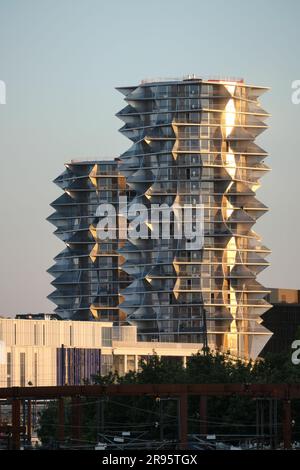 Kopenhagen, Stadtentwicklungsgebiet Südhafen, Kaktustürme // Copenhagen, South Harbour Development area, Kaktus Towers Foto Stock