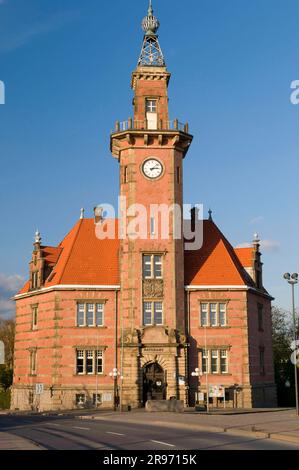 Altes Hafenamt, Dortmund, zona della Ruhr, Renania settentrionale-Vestfalia, Germania Foto Stock