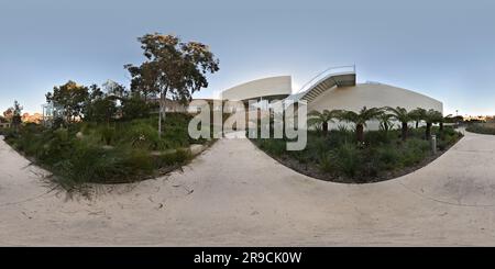 Visualizzazione panoramica a 360 gradi di Sydney Modern Art Gallery of NSW 360° Panorama da Woolloomooloo