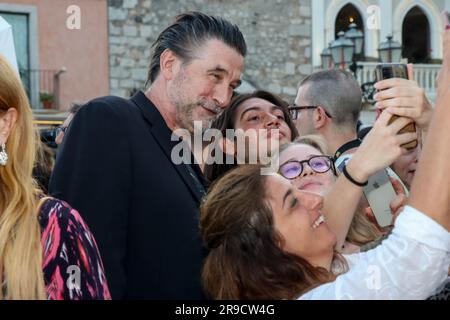 Taormina, Taormina. 24 giugno 2023. Taormina : 69° Festival del Cinema di Taormina. Nella foto: William Baldwin Credit: Independent Photo Agency/Alamy Live News Foto Stock